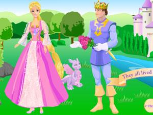 芭比公主换衣 - 芭比公主换衣小游戏 - 芭比公主